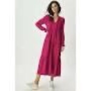 Anthropologie Maeve Poplin Maxi w/ Pockets $168 RT NWT XS